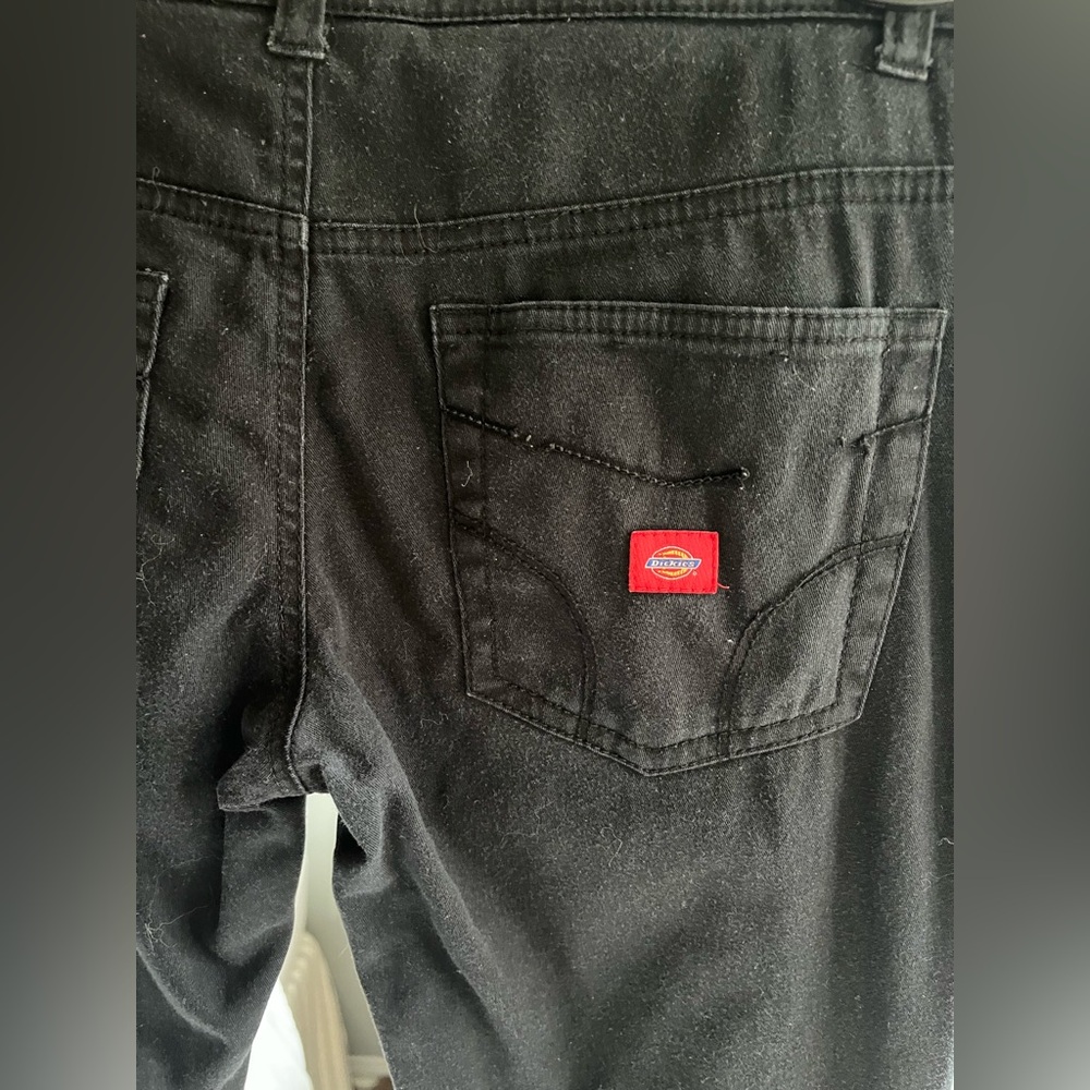 Dickies Women's Black Straight Leg Jeans